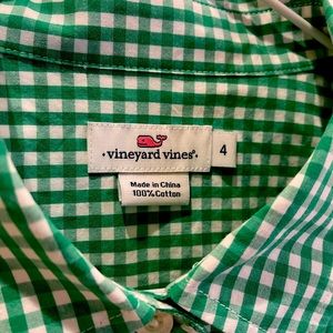 Vineyard Vines Gingham Shirt
